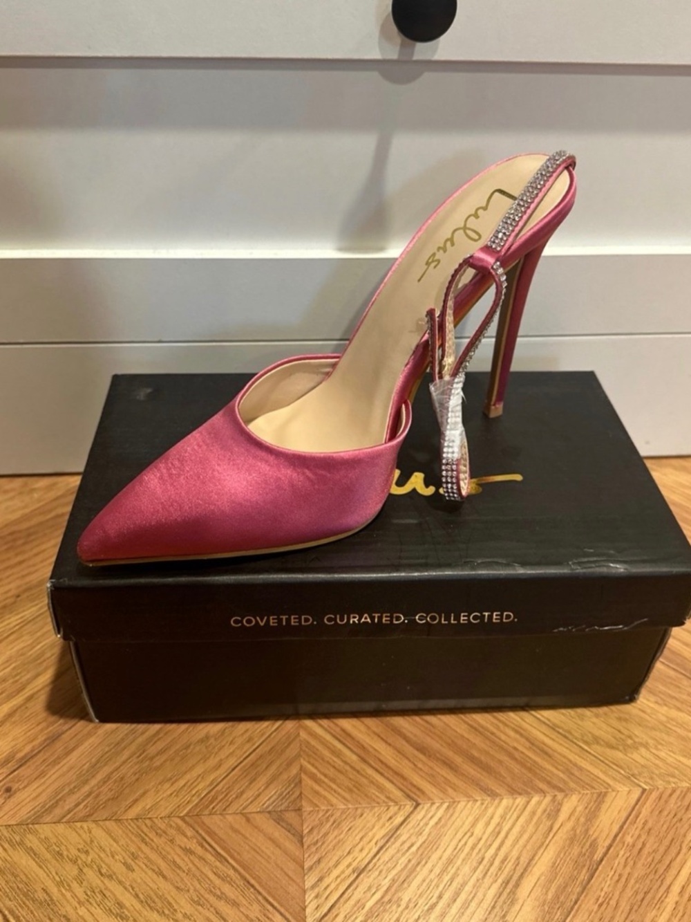 Pink Lulu Lucie heels